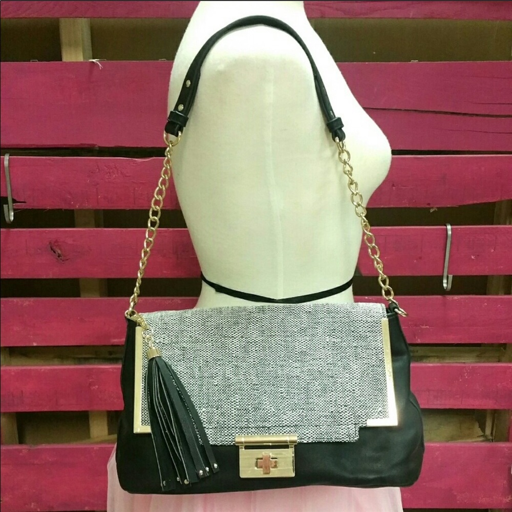Boutique- Pink Haley Limited Fashion Tassel bag